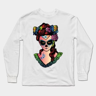 Santa Muerte Long Sleeve T-Shirt